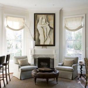Cortinas relajadas europeas, cortinas romanas transparentes, 100 % lino transparente, con mecanismo de cadena, cortinas romanas personalizadas, tratamientos para ventanas