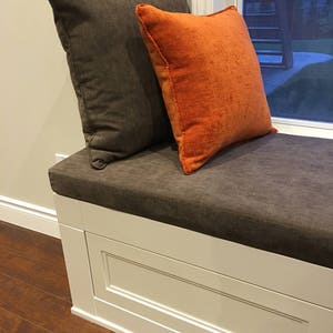 Custom seat cushions &quot;Bright colours&quot;, Custom orders only, Velour Seat Cushions, covers with zipper