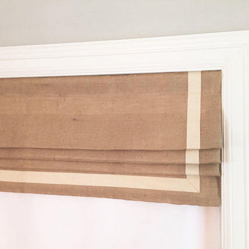 Pleated Roman Shade - Etsy