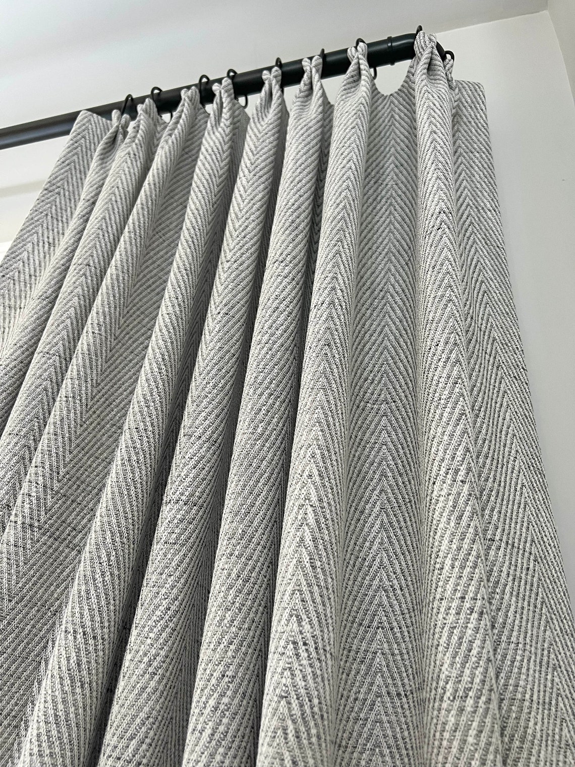 Custom Linen Drapery, Custom Curtains Corrie, French Pleat, Curtains ...