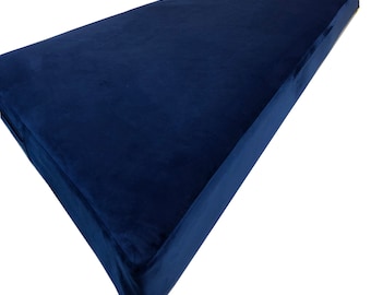 Custom order, seat cushion Plush, custom seat cushions, foam insert with cover, cover with zipper, seat cushions with piping