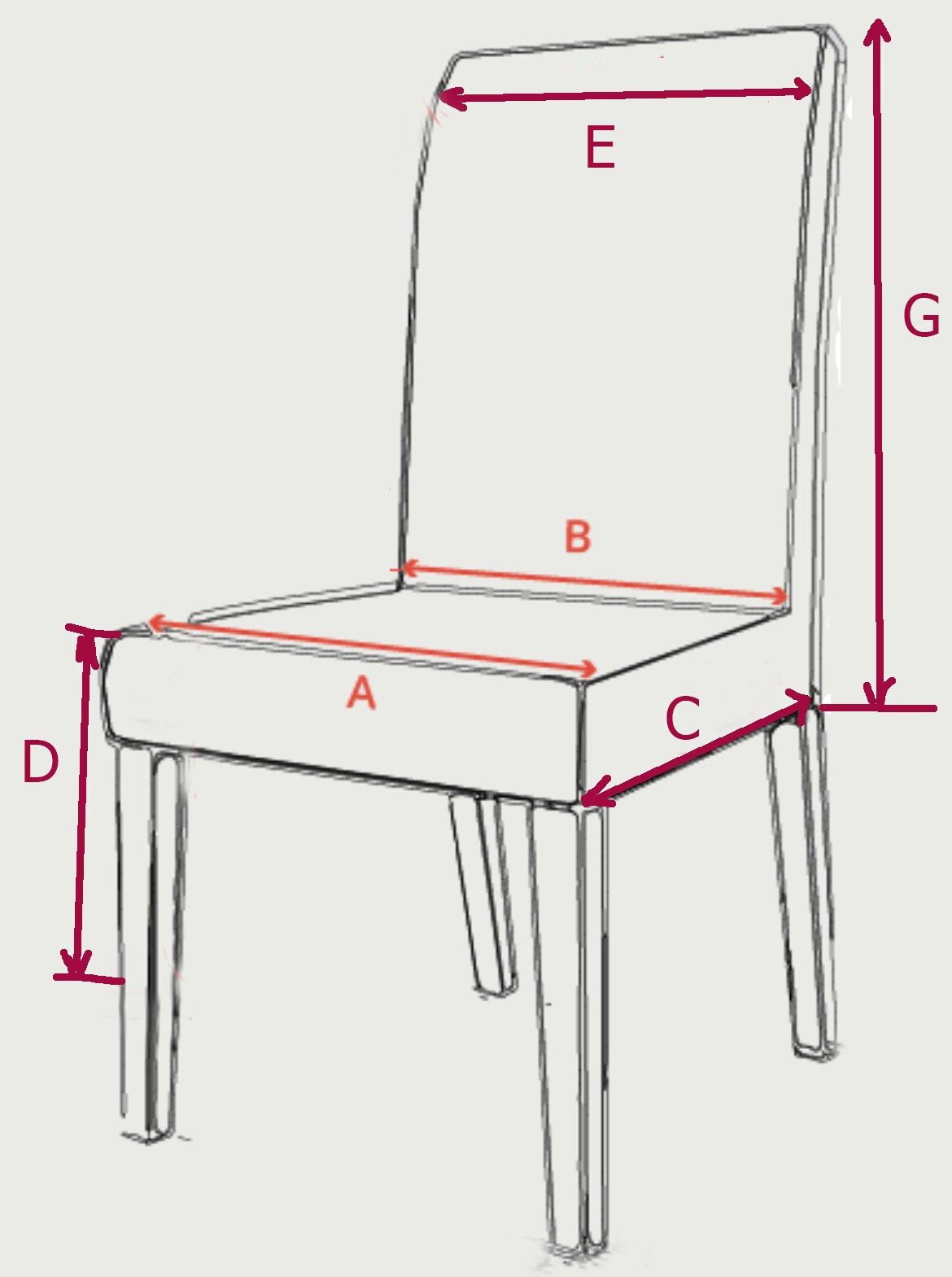 Custom Order Chair Slipcover Linen Chair Cover French Chair Etsy Canada