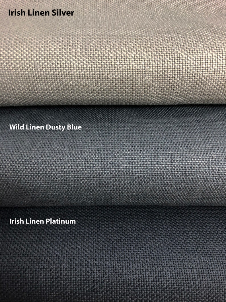 Linen Roman Shade Irish Linen Shade Cordless Mechanism Etsy