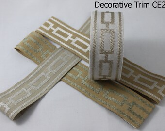 Chain Decorative Trim, Upholstery Tape, 2-inch Wide