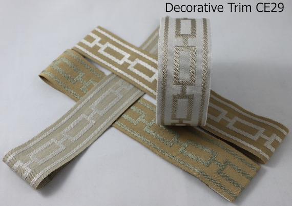 Chain Decorative Trim, Upholstery Tape, 2-inch Wide
