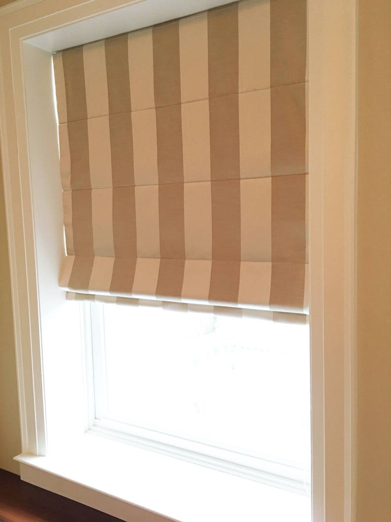 roman shades with chain mechanism Custom Roman Shades Flat Satin Roman Shade Magneto with Chain Mechanism custom made
