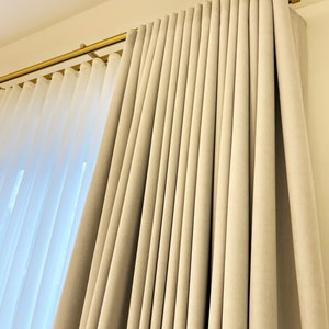 Velvet &quot;Promise&quot; Curtains, Luxury Vintage Style, Drapery with lining, s-fold curtains, custom length, window treatments with snap tape