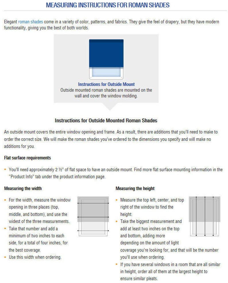 Custom Linen Roman Shade Cream With Camellia Border Flat Etsy