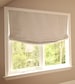 Custom Roman Shades, 'Beige linen' with chain mechanism, European Relaxed Style, Faux Linen Roman Shade, Custom Window Treatments