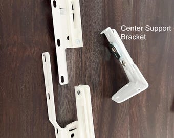 Traverse Rod Conversion Kit | Convert One-Way to Center Open | Master Carrier + Support Bracket | DIY Upgrade