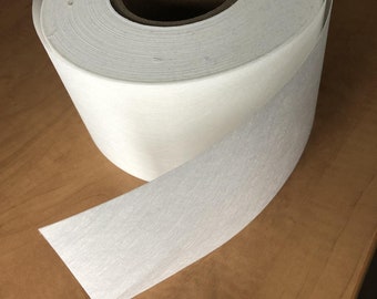 Drapery Header Stiffener Tape, Polyester, 4" Wide, By The Yard