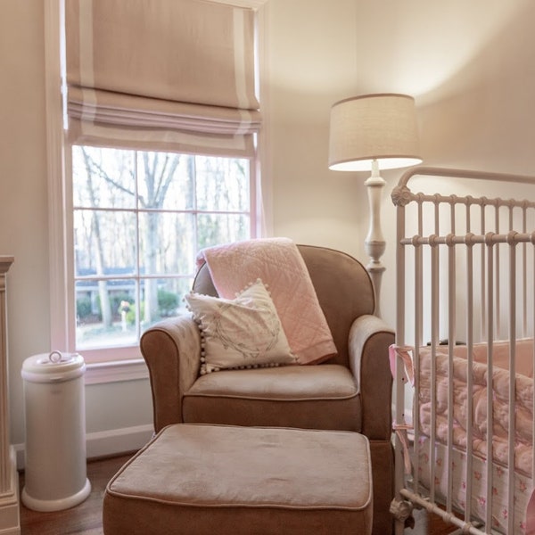 Pink Roman Shades Etsy