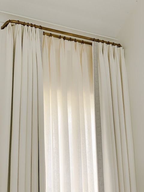 Self Return Rods French Return Curtain Rod, Conventional Rod, Traverse Rod, Rod for ...