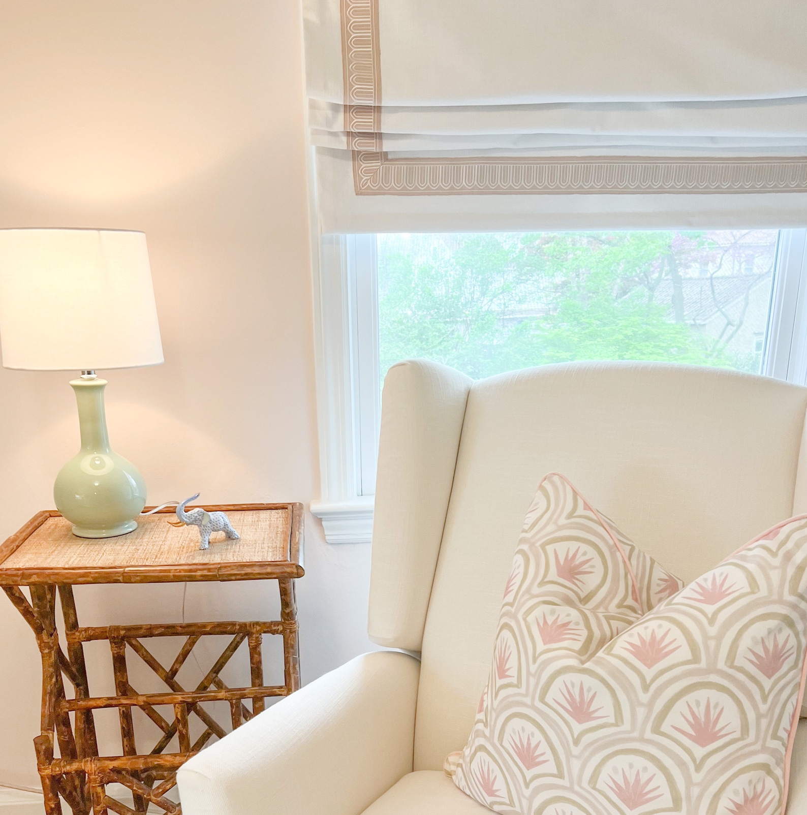 Roman Shades for Windows, Schumacher Arches Embroidered Tape, Chain ...