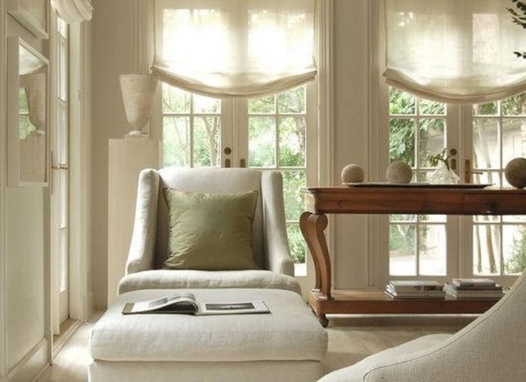 Custom Sheer, Sheer Fabric Voile, Ripple-fold Style Sheer, S-fold Style  Curtains, Custom Curtains With Snap Tape, Window Treatments 