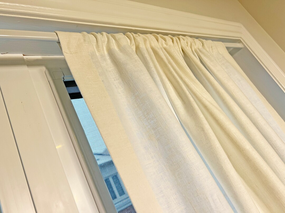 5/8 Oval Spring Tension Rod, Cafe Rod, Available in Custom Sizes, Rods