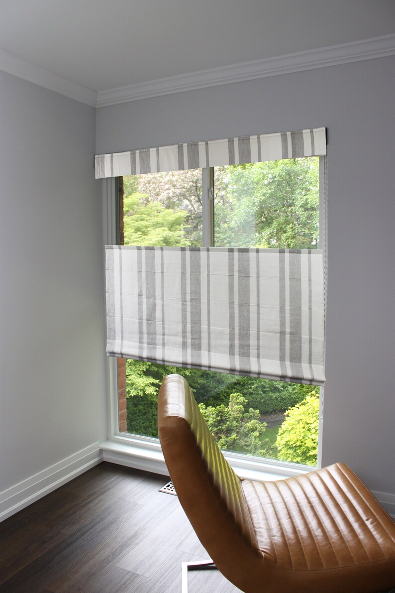 Top down Bottom Up option for Roman Shade Roman Shades with Etsy