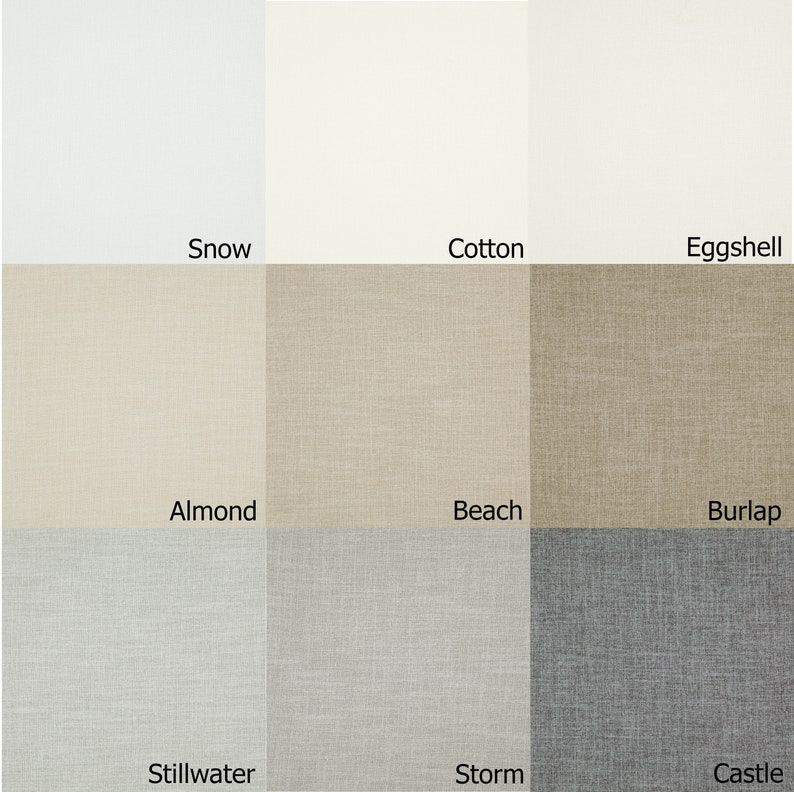 Linen sheer Linen drapery Toronto available in different colours sheer with snap tape Custom made ripple fold style drapery