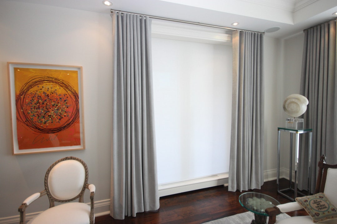 Custom Made Drapery, Ripple Fold Style, Sfold Drapery in Different Colours,