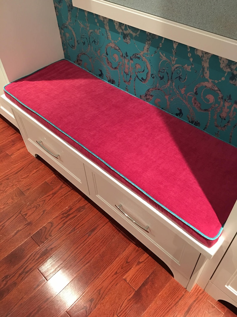 Custom Seat Cushion Bright Colours Custom Orders Only Foam Etsy UK