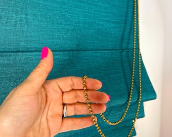 Upgrade: Replace Plastic Chain with Metal Chain for Roman Shade Mechanism