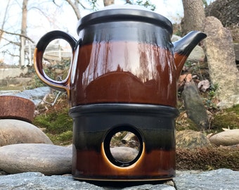 Ben Seibel Tea Pot Mikasa Potters Art Japan Ceramic Mid-Century 1960s Vintage Tackett Bauer Butter Scotch Fire Song