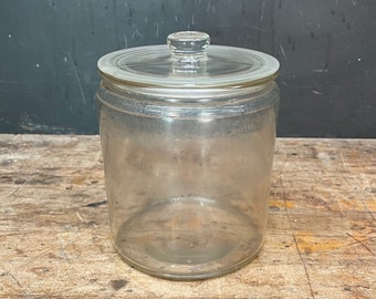 Vintage Apothecary Lidded Jar Doctors Office Candy Store
