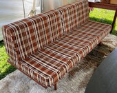 1960s Peter Hvidt Orla Molgaard Nielsen Minerva Sofa Daybed Model No.FD 417 by France Sons Scandinavian Mid-Century Modern Denmark