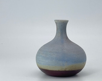 Vintage 1960s Takahashi Japanese Bud Vase Ceramic San Francisco