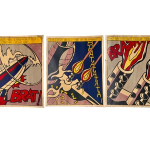 Roy Lichtenstein as I Opened Fire - Etsy