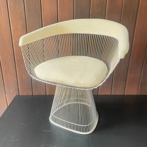 Vintage 1970s Platner Knoll Armchair Desk Vanity or Dining Chair American Moden Mid-Century image 2