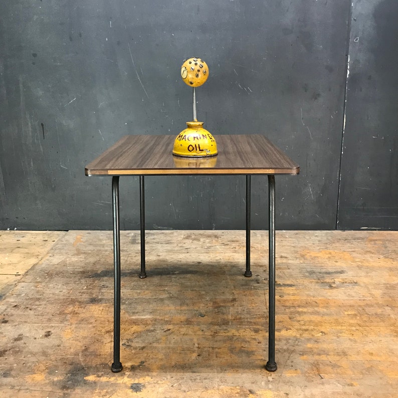 1950s Side Table Plant Stand Vintage Mid-century Modern Pedestal ...