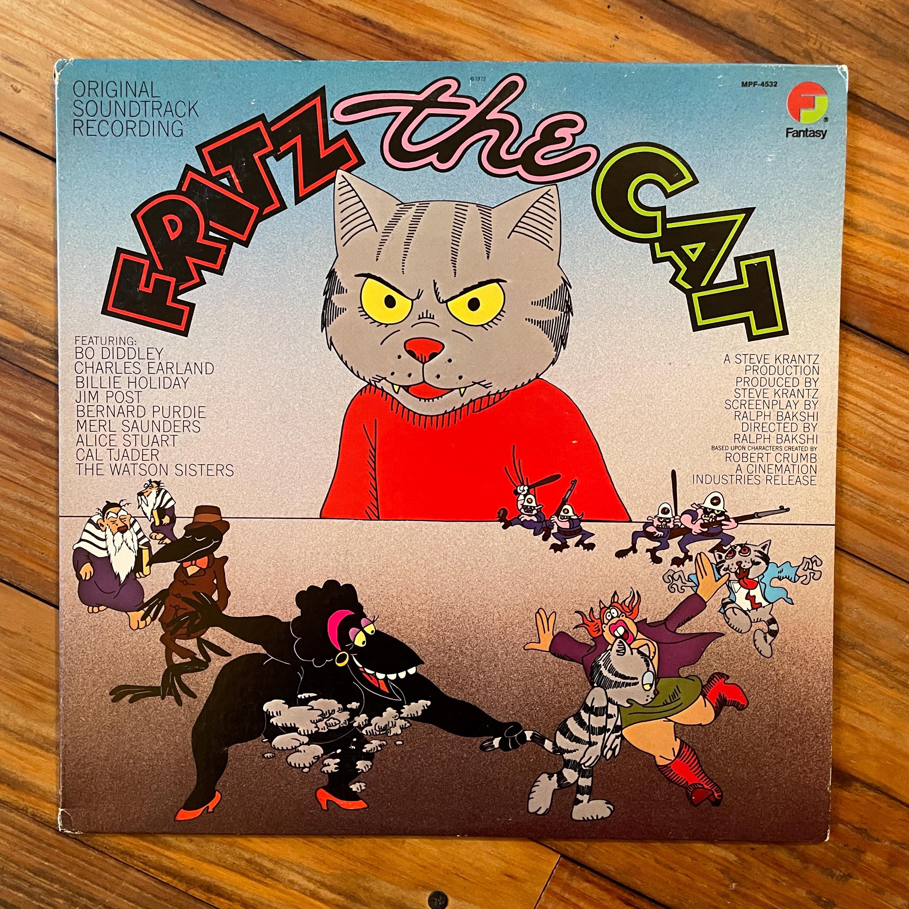 Fritz the Cat OST Vinyl LP Record Movie Soundtrack Fantasy Records