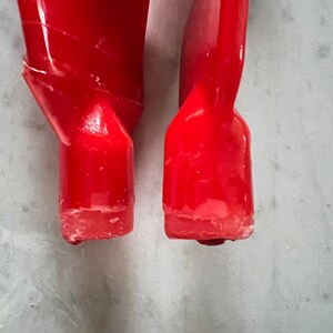 vintage charme holland candles sticks red rare spell charm image 3