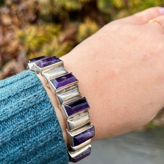 Antonio Pineda Amethyst Bracelet