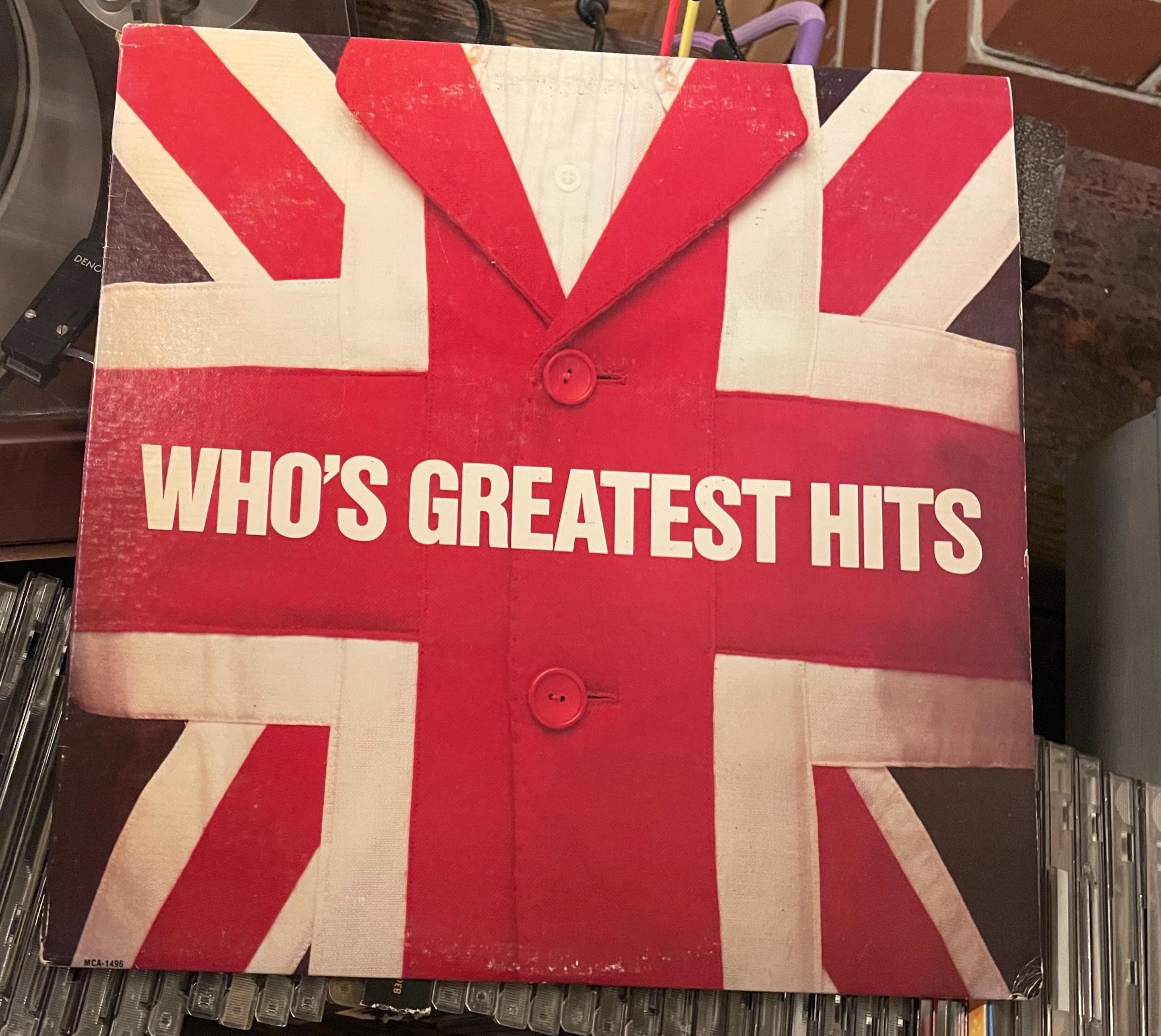 The Who Greatest Hits Vintage Vinyl LP 1983 MCA 5408