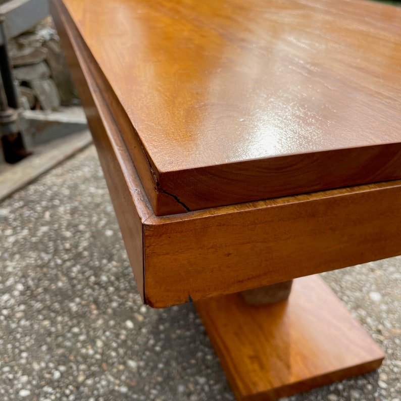 1950s Domus Style Table Vintage Mid-Century Modern Craftsman after Michael Van Beuren image 8
