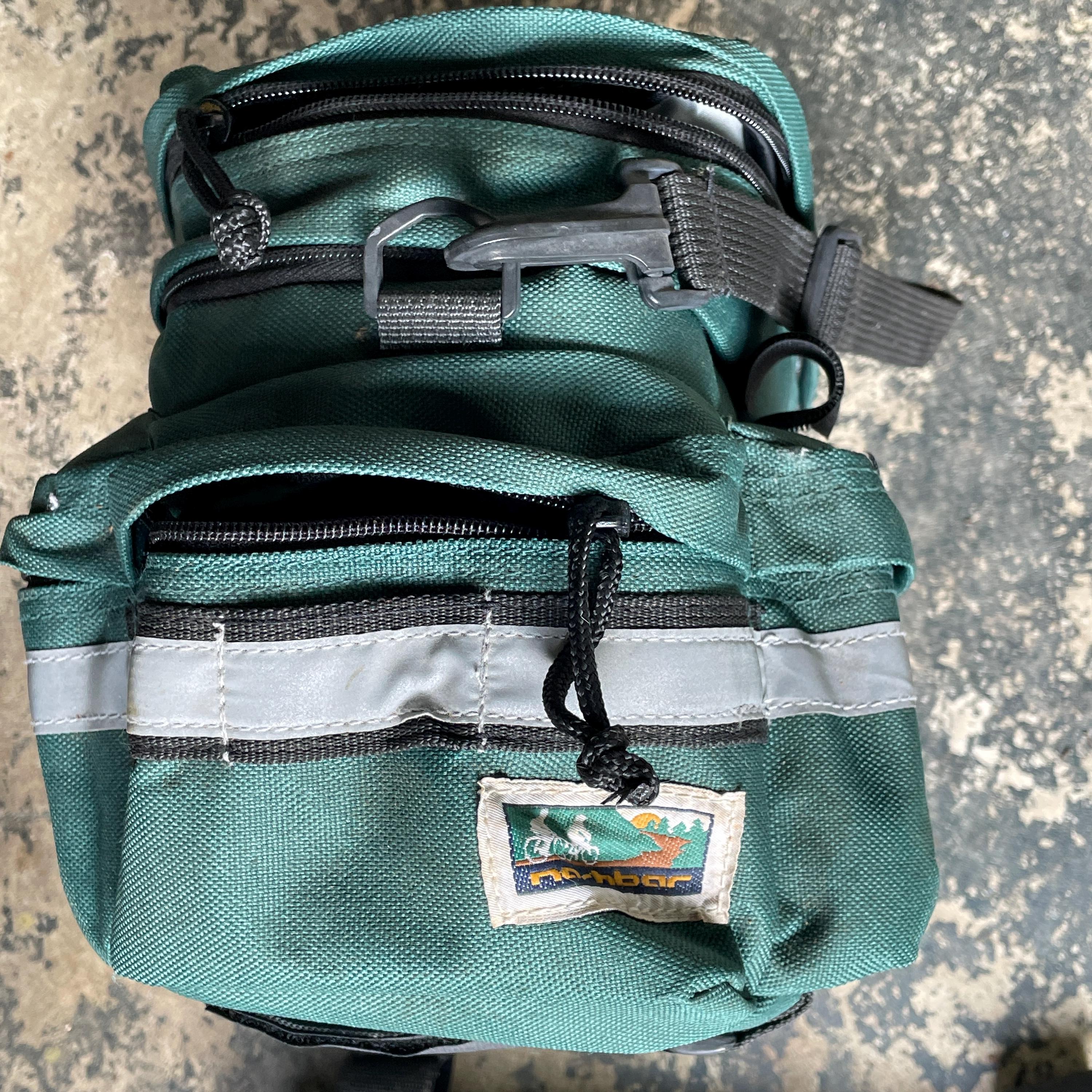 Nashbar Vintage Bicycle Bags Frame Bags Pair 1990s 1980s Branding