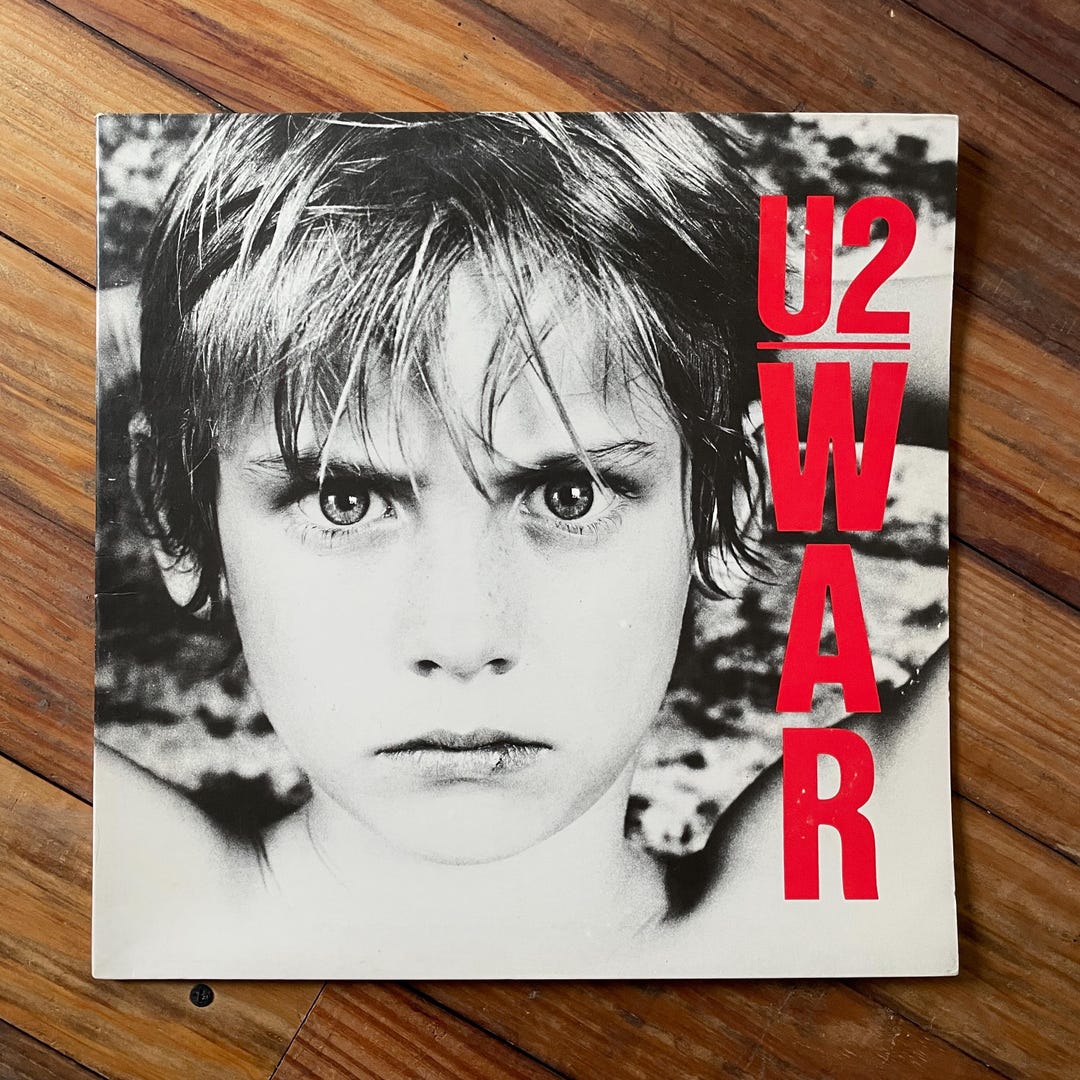 1983 U2 WAR Vinyl Record Clean Gatefold 1980s Vintage Rock Island 1983 U2 WAR Vinyl Record Clean Gatefold 1980s Vintage Rock Island