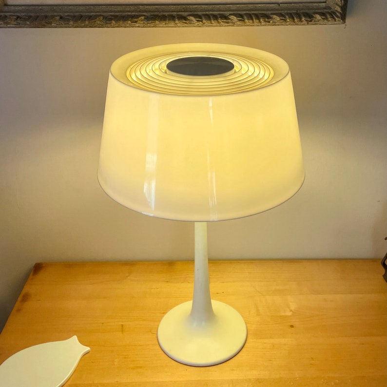 Vintage 1950s-1960s Gerald Thurston Tulip Light Mid-Century Table Lamp Light image 3