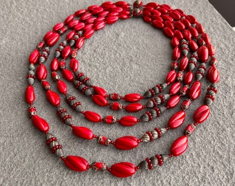 Collar Gripoix de cristal de Miriam Haskell