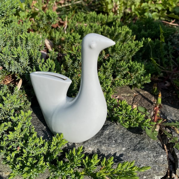 1960s Mid-Century Porcelain Bird Vintage Japanese