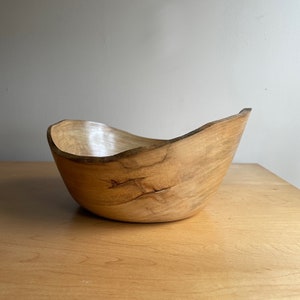 Craftsman Turned Birch Bowl image 1