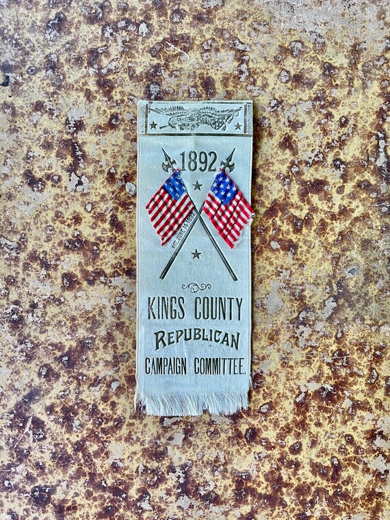 campaign ribbon bar pin Gem