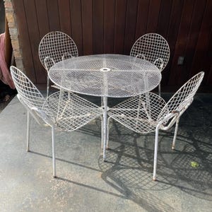 Vintage Wire Patio Furniture - Etsy