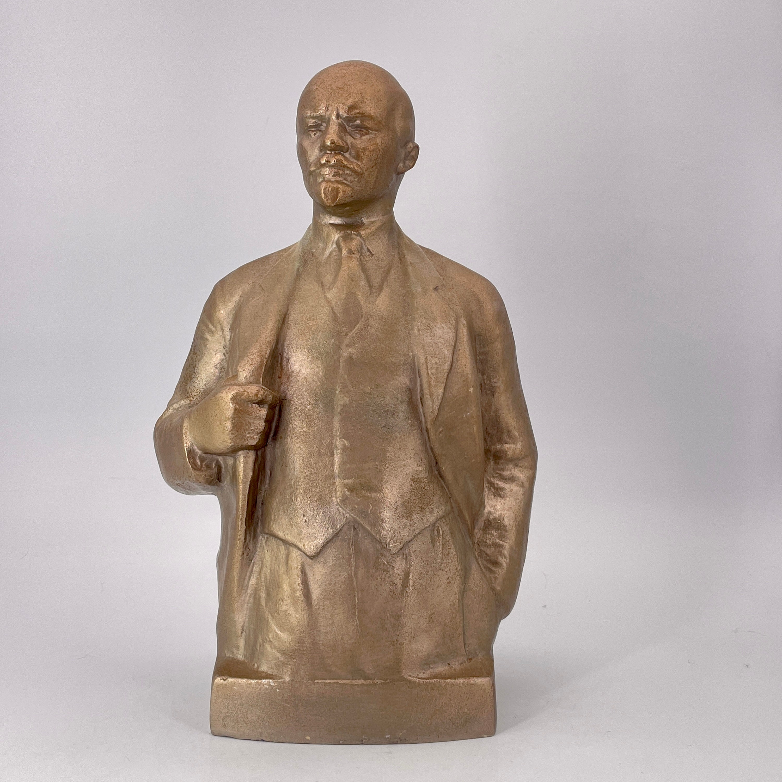 Vladimir Lenin Standing N Teplov Silumin Cast Metal Alloy Etsy 日本