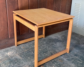 Vintage Alvar Aalto Rectangular Dining Table Desk, Artek. Two