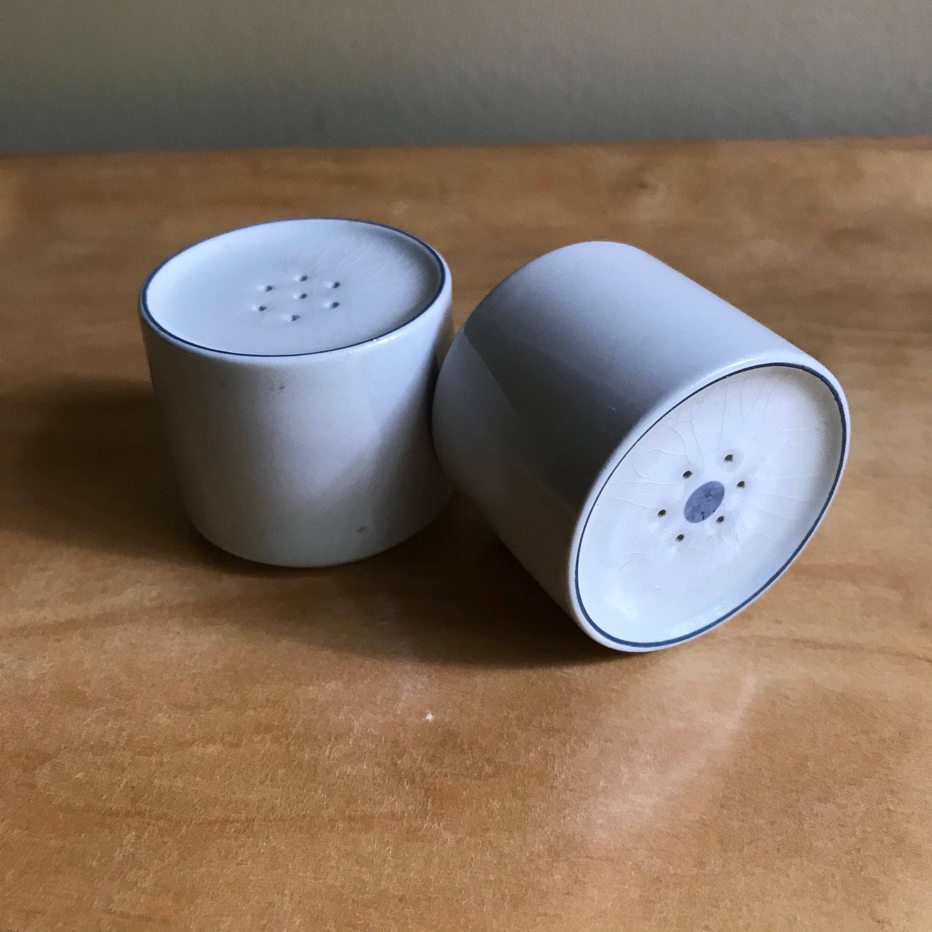 デンマーク ロイヤルコペンハーゲン アルミニア ブルーエッジ ソルト 
