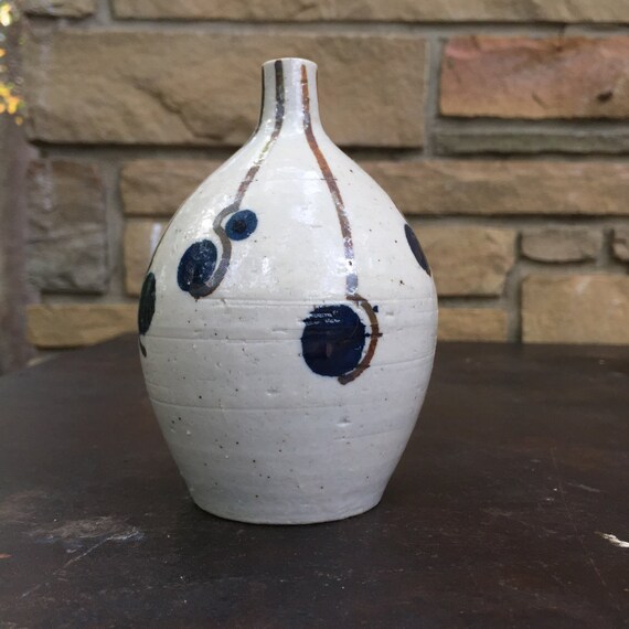 Vintage 1960s Bud Vase Pottery OMC Otagiri Mid-Century Modernist