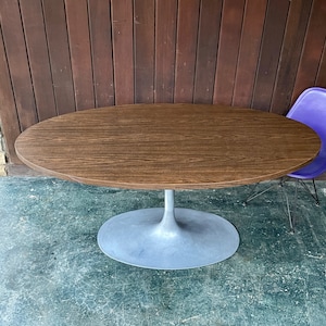 Vintage Space Age Tulip Dining Table by Maurice Burke Mid-Century Iconic Star Trek Jetsons image 1